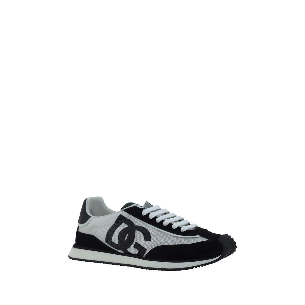 Dolce &amp; Gabbana Sample Sale Dolce &amp; Gabbana White Fabric Low Top Sneakers - | Designer outlet