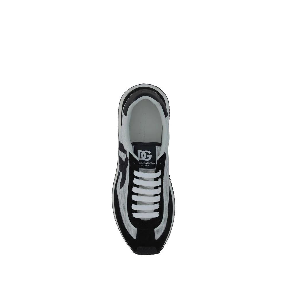 Dolce &amp; Gabbana Sample Sale Dolce &amp; Gabbana White Fabric Low Top Sneakers - | Designer outlet