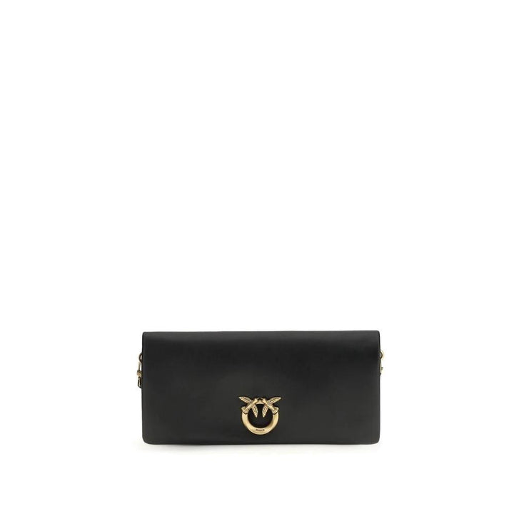 PINKO Sample Sale PINKO Black Calf Leather Bos Taurus Clutch Bag - | Designer outlet