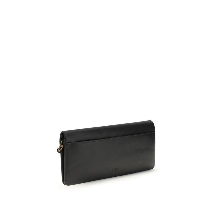 PINKO Sample Sale PINKO Black Calf Leather Bos Taurus Clutch Bag - | Designer outlet