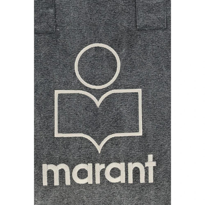 Isabel Marant Gray Cotton Shoulder Bag