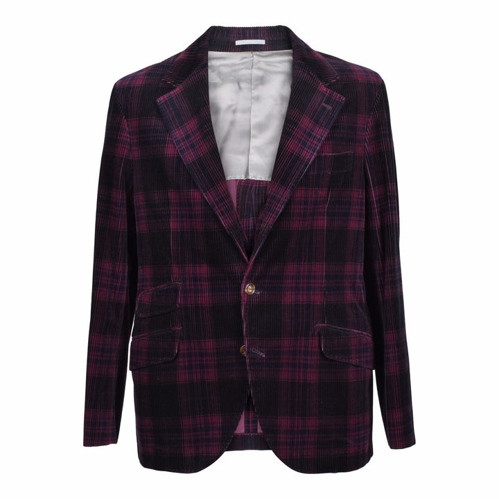 Brunello Cucinelli Bicolor Cotton Jackets And Coat