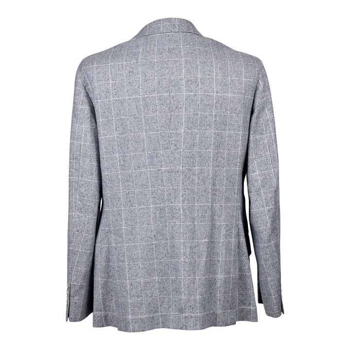 Brunello Cucinelli Blue Silk Blazer