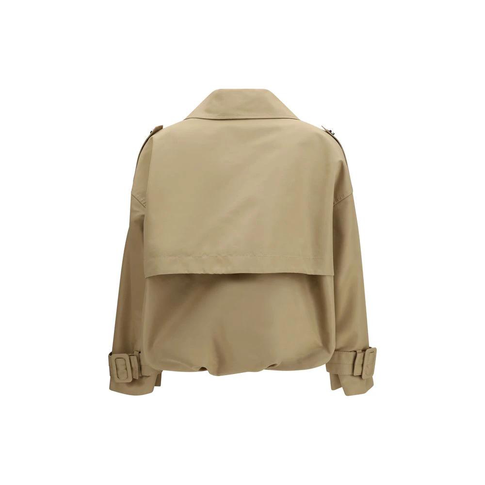 PINKO Sample Sale PINKO Beige Cotton Trench Coat - | Designer outlet
