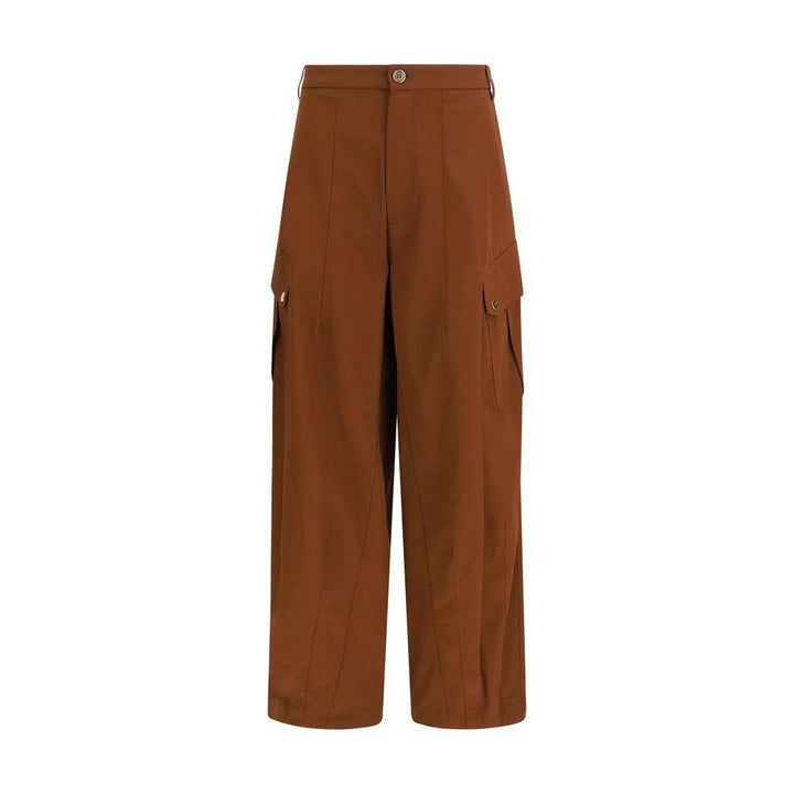 PINKO Sample Sale PINKO Brown Cotton Casual Pants - | Designer outlet