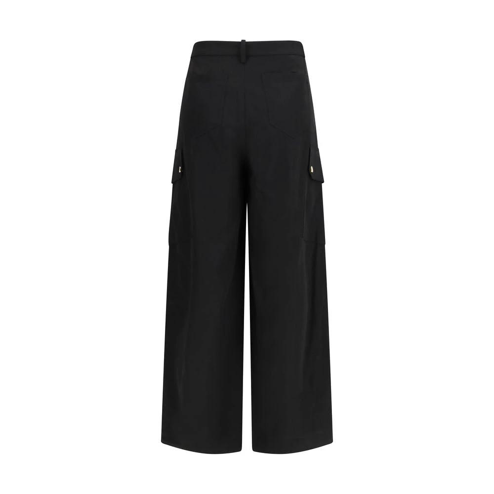 PINKO Sample Sale PINKO Black Cotton Cargo Pants - | Designer outlet