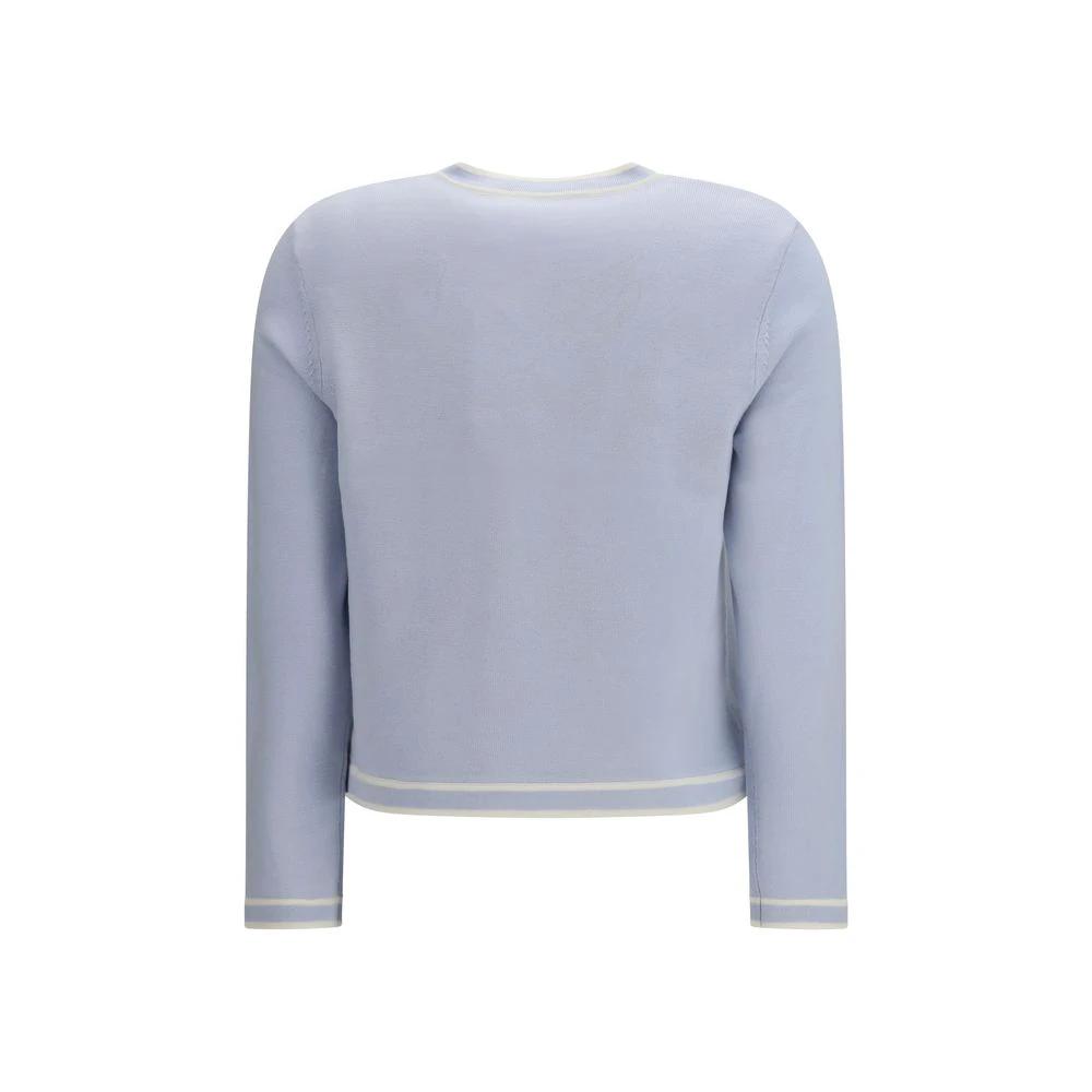 Tory Burch Sample Sale Tory Burch Blue Wool Cardigan - | Designer outlet