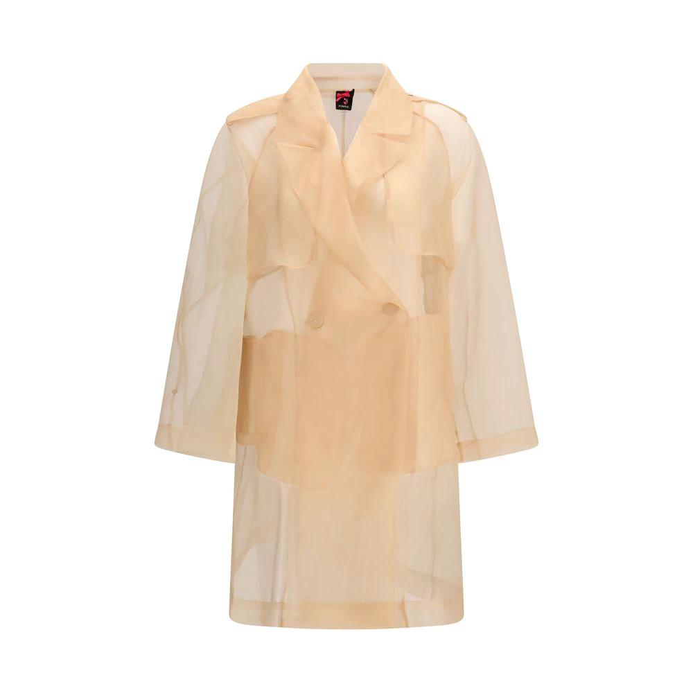 PINKO Sample Sale PINKO Multicolor Silk Trench Coat - | Designer outlet