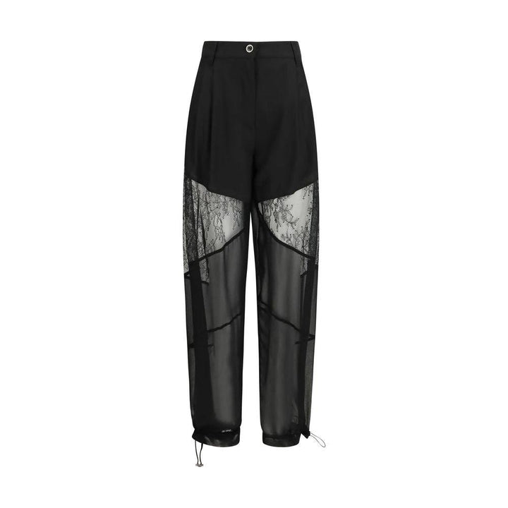 PINKO Sample Sale PINKO Black Polyester Casual Pants - | Designer outlet