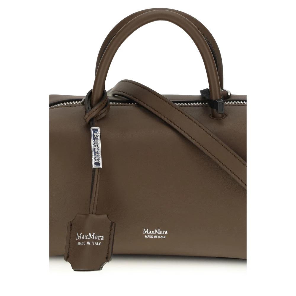 Max Mara Sample Sale Max Mara Brown Calf Leather Bos Taurus Handbag - | Designer outlet