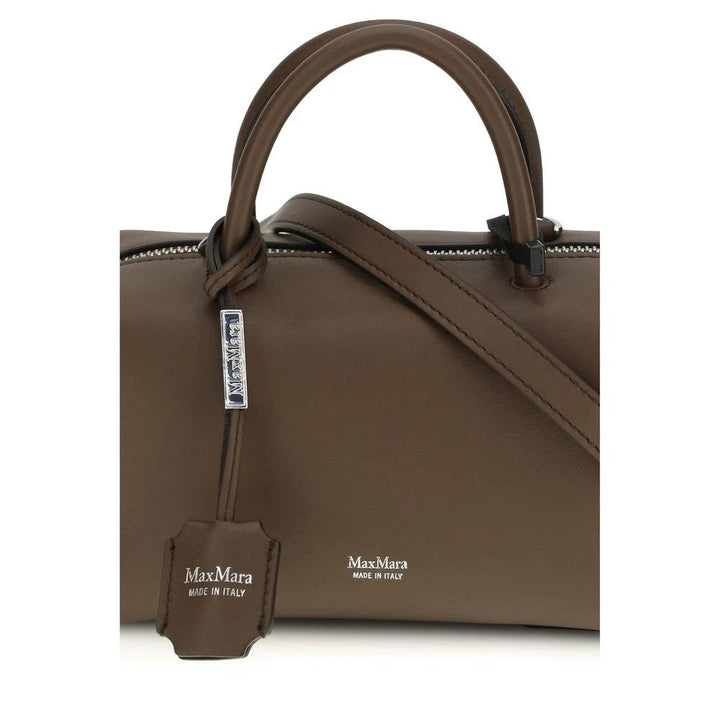 Max Mara Sample Sale Max Mara Brown Calf Leather Bos Taurus Handbag - | Designer outlet