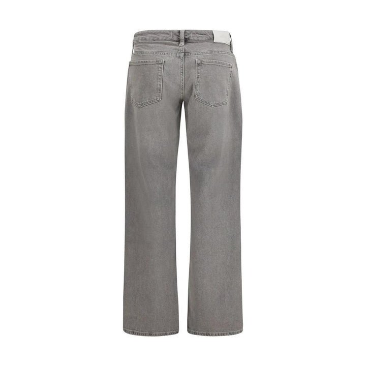 7FOR Sample Sale 7FOR Gray Cotton Straight-Leg Jeans - | Designer outlet