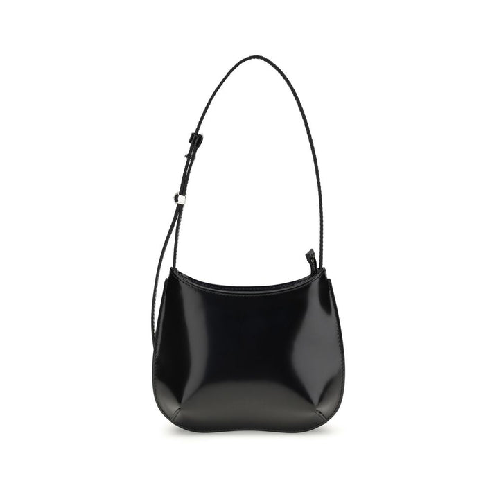 Jacquemus Black Calf Leather Bos Taurus Shoulder Bag