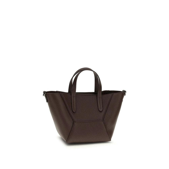 Brunello Cucinelli Sample Sale Brunello Cucinelli Bordeaux Calf Leather Bos Taurus Shoulder Bag - | Designer outlet