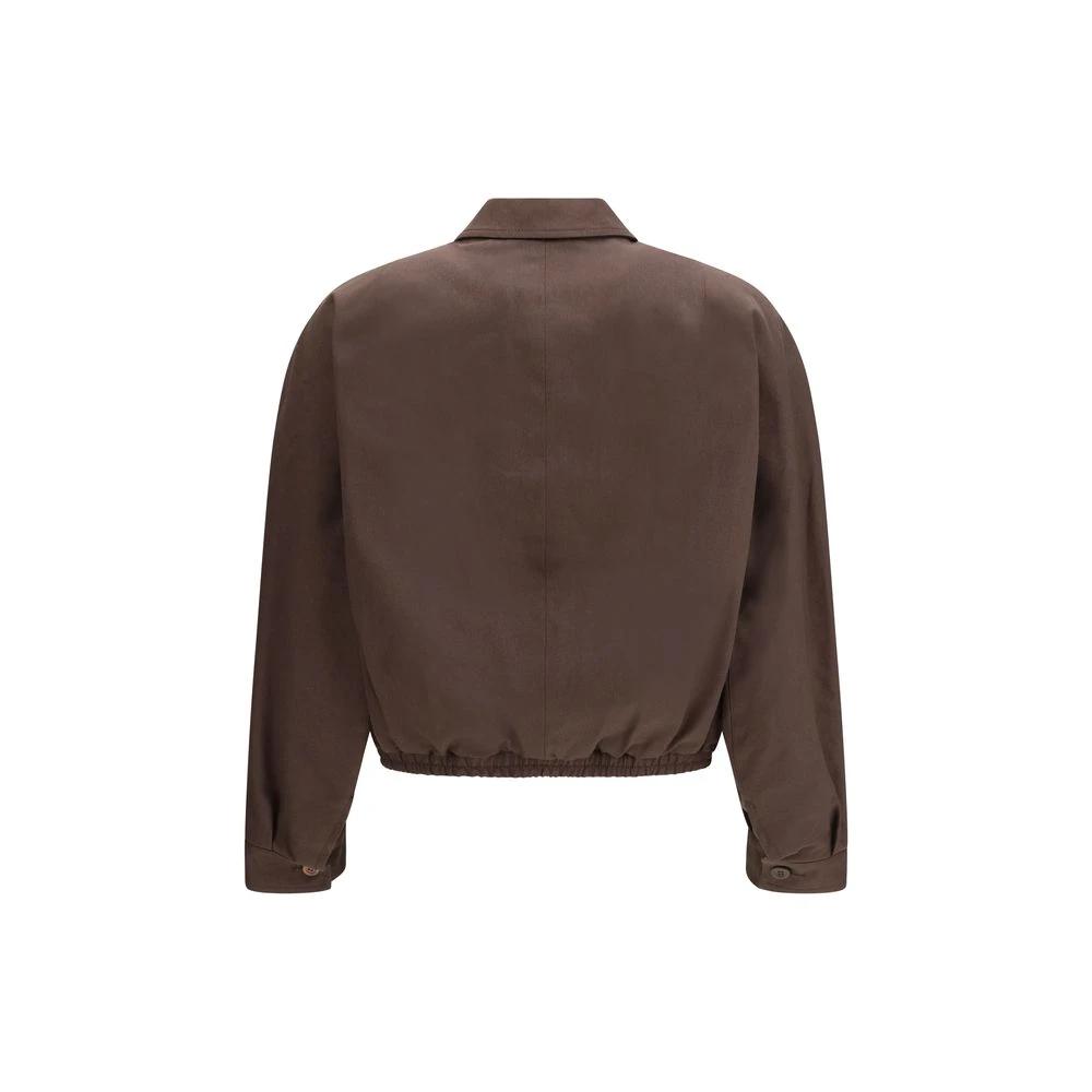 Magliano Sample Sale Magliano Brown Cotton Bomber - | Designer outlet