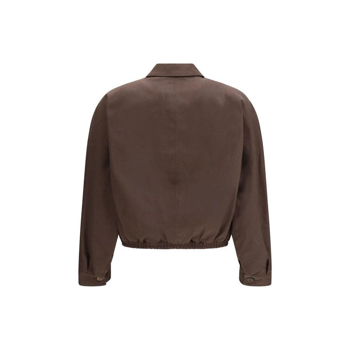 Magliano Sample Sale Magliano Brown Cotton Bomber - | Designer outlet