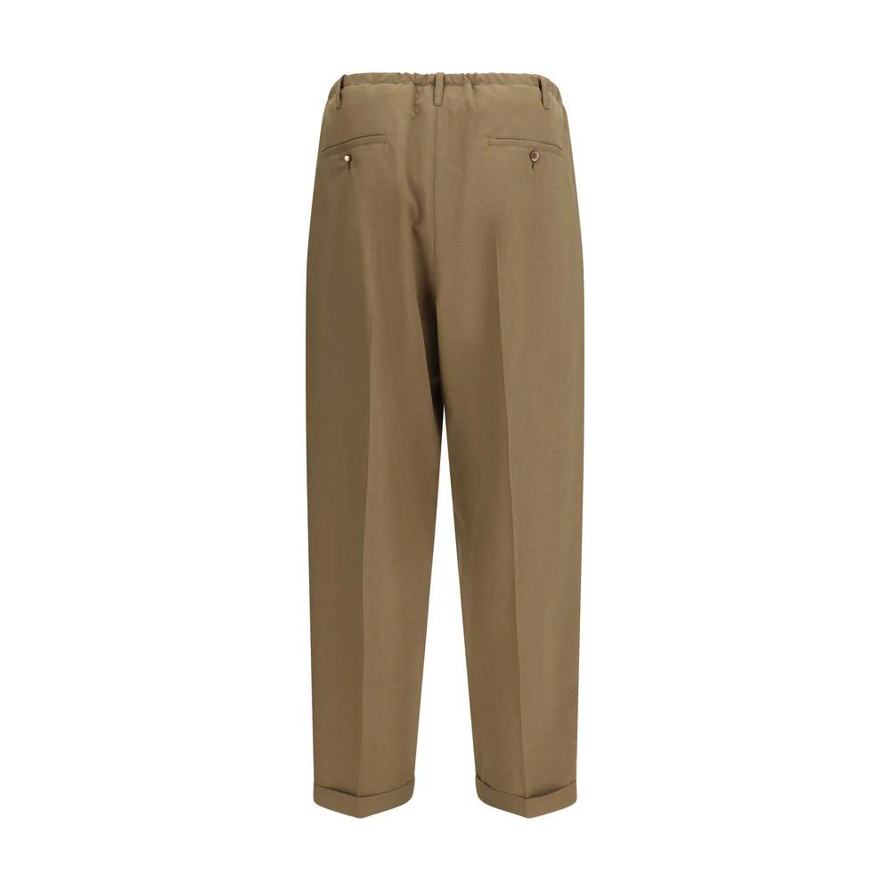Magliano Sample Sale Magliano Beige Polyester Casual Pants - | Designer outlet