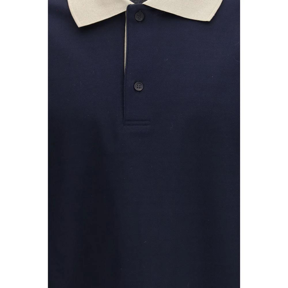 Ferragamo Sample Sale Ferragamo Blue Cotton Polo Shirt - | Designer outlet