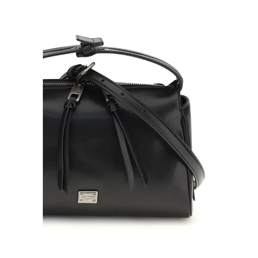 Dolce &amp; Gabbana Sample Sale Dolce &amp; Gabbana Black Calf Leather Bos Taurus Handbag - | Designer outlet