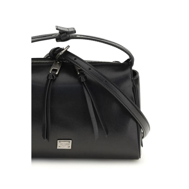 Dolce &amp; Gabbana Sample Sale Dolce &amp; Gabbana Black Calf Leather Bos Taurus Handbag - | Designer outlet