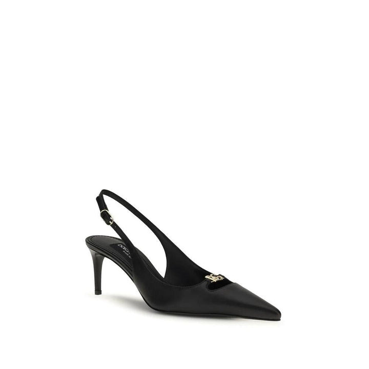 Dolce &amp; Gabbana Sample Sale Dolce &amp; Gabbana Black Calf Leather Bos Taurus High Heel Pumps - | Designer outlet