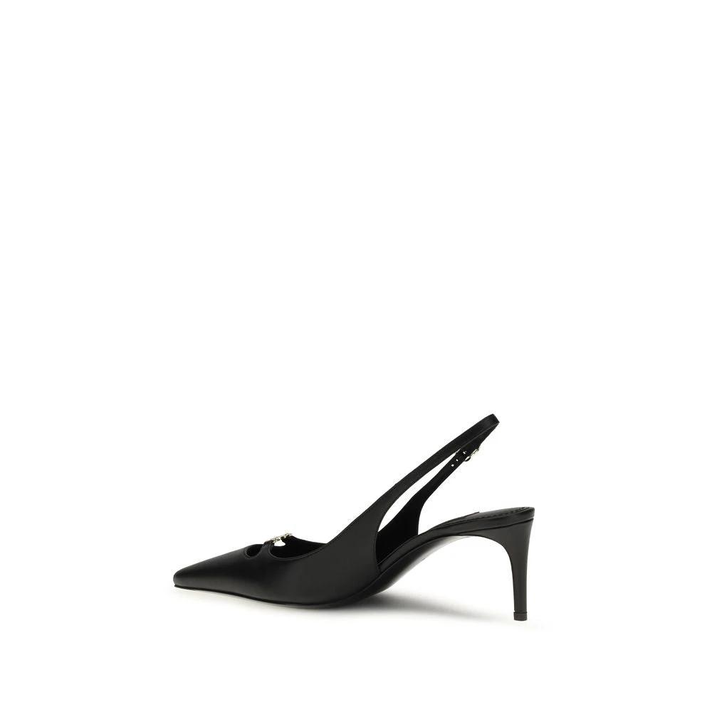 Dolce &amp; Gabbana Sample Sale Dolce &amp; Gabbana Black Calf Leather Bos Taurus High Heel Pumps - | Designer outlet