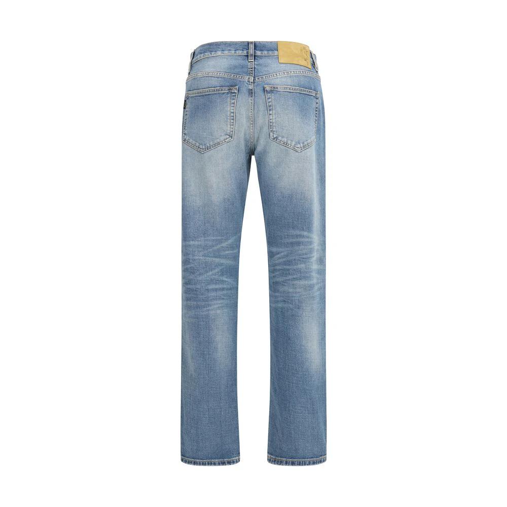 Haikure Sample Sale Haikure Blue Cotton Straight-Leg Jeans - | Designer outlet