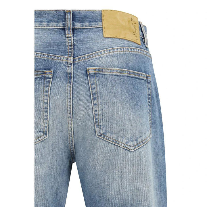 Haikure Sample Sale Haikure Blue Cotton Straight-Leg Jeans - | Designer outlet