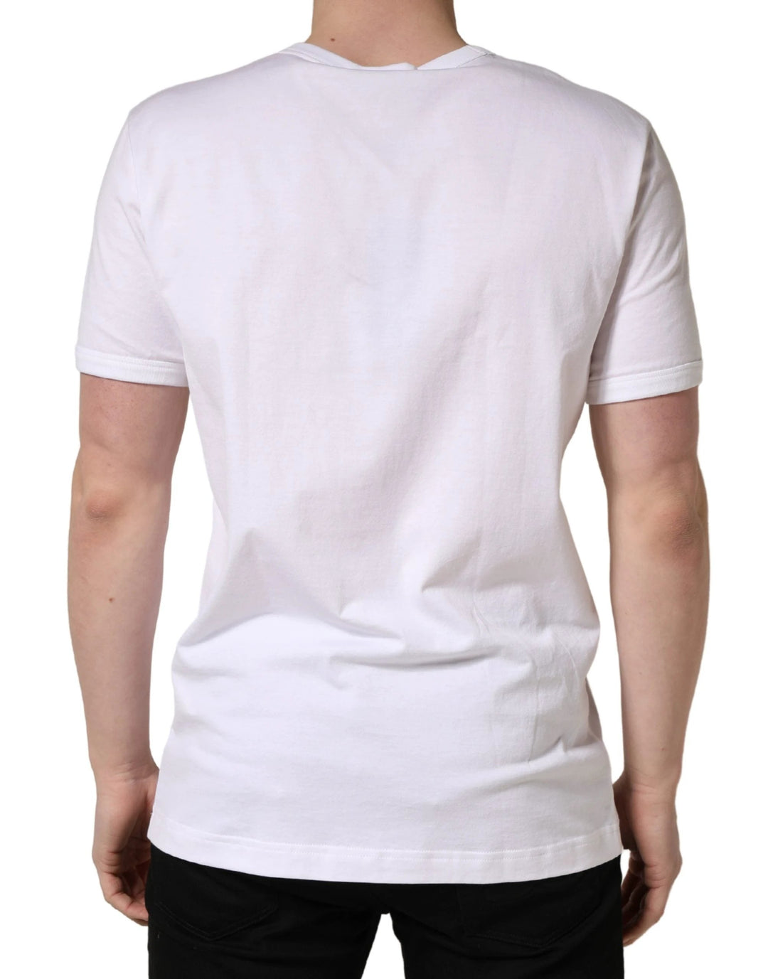Dolce &amp; Gabbana Sample Sale Dolce &amp; Gabbana White DG Cherries Cotton Crew Neck T-shirt - | Designer outlet