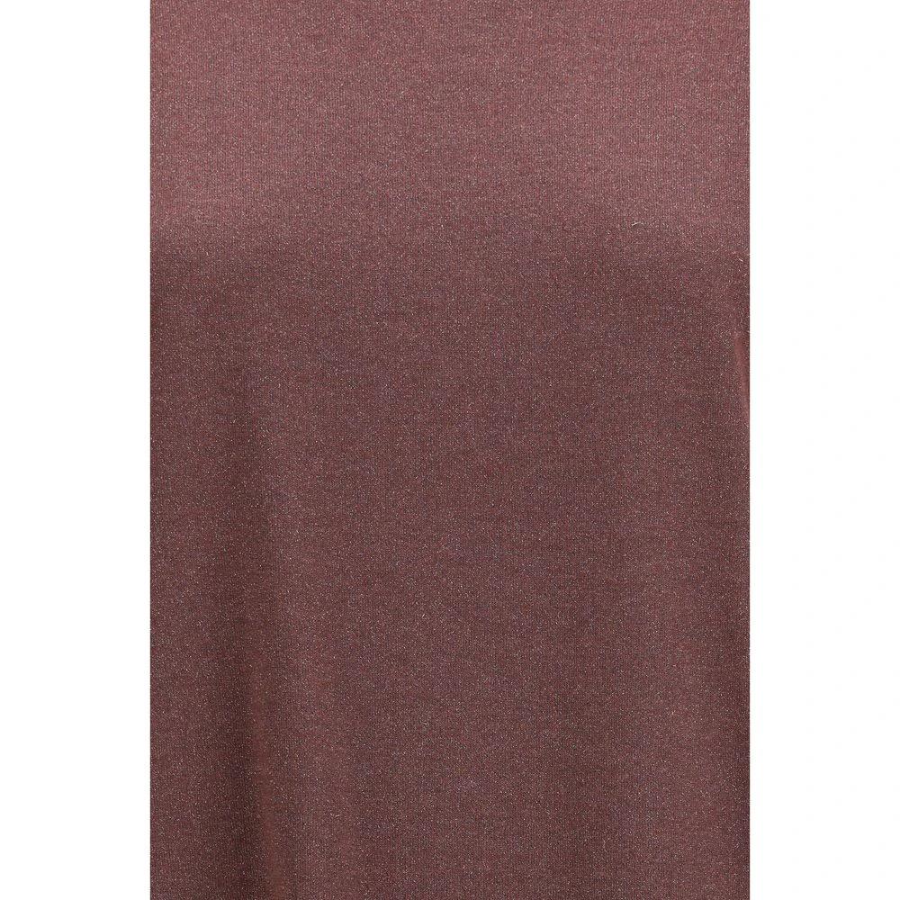 Brunello Cucinelli Sample Sale Brunello Cucinelli Bordeaux Nylon T-Shirt - | Designer outlet