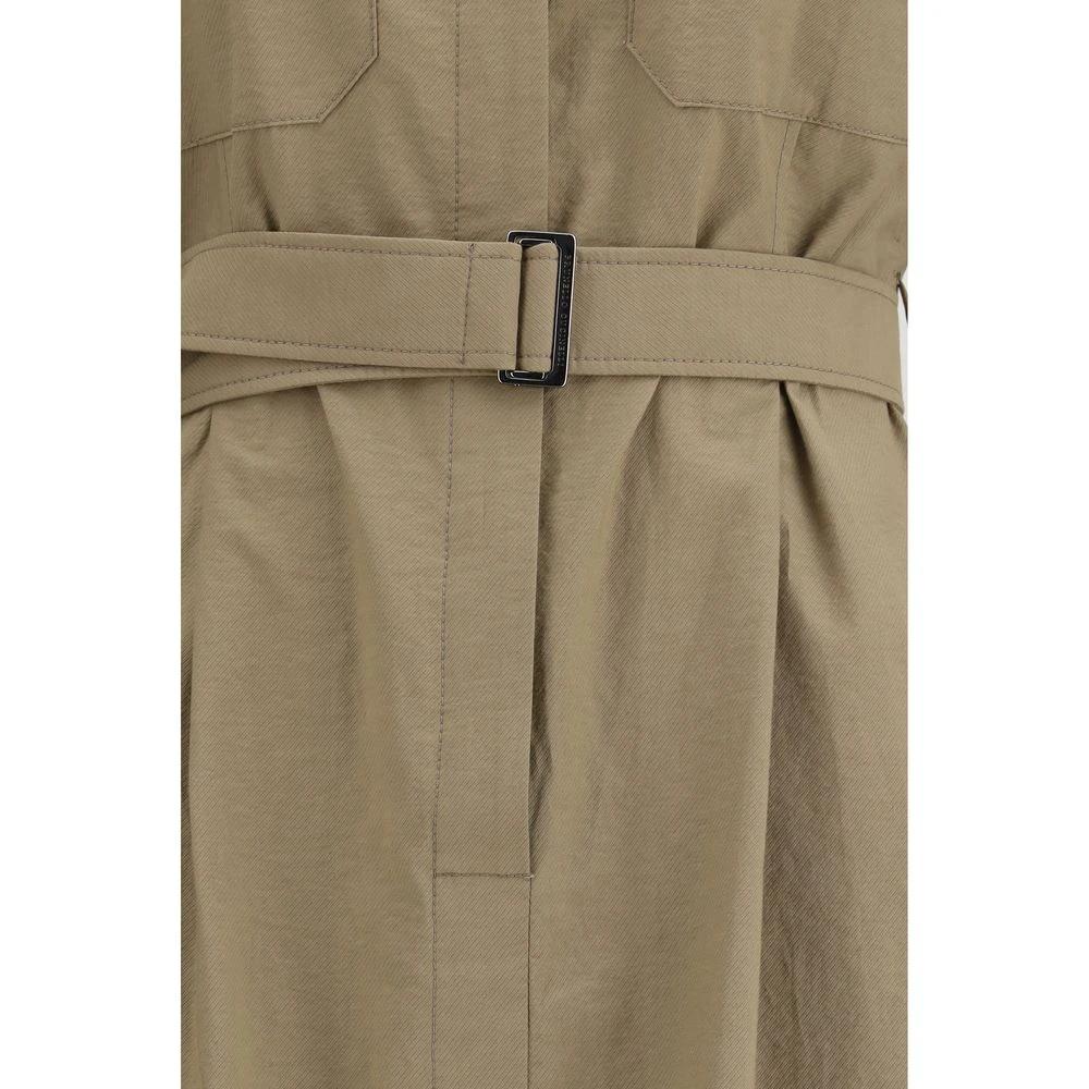 Brunello Cucinelli Sample Sale Brunello Cucinelli Beige Cotton Casual Dress - | Designer outlet