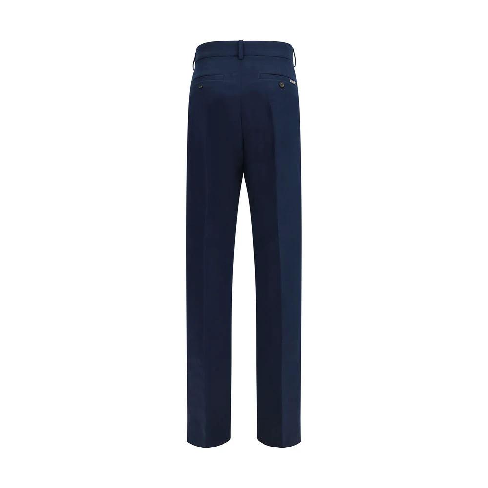 Ferragamo Sample Sale Ferragamo Blue Cotton Chino Pants - | Designer outlet