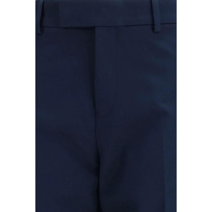Ferragamo Sample Sale Ferragamo Blue Cotton Chino Pants - | Designer outlet