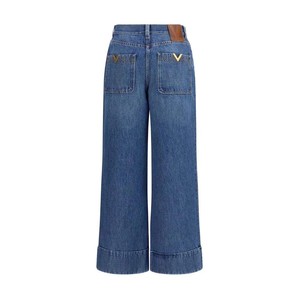 Valentino Sample Sale Valentino Blue Cotton Jeans Denim - | Designer outlet