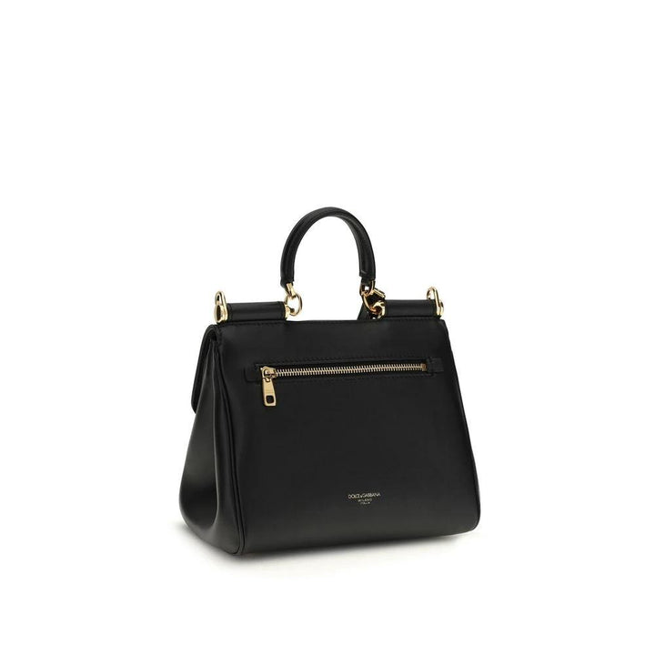 Dolce &amp; Gabbana Sample Sale Dolce &amp; Gabbana Black Calf Leather Bos Taurus Handbag - | Designer outlet