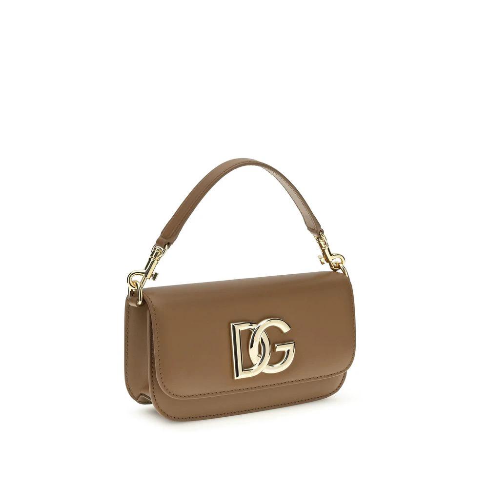 Dolce &amp; Gabbana Sample Sale Dolce &amp; Gabbana Brown Calf Leather Bos Taurus Handbag - | Designer outlet