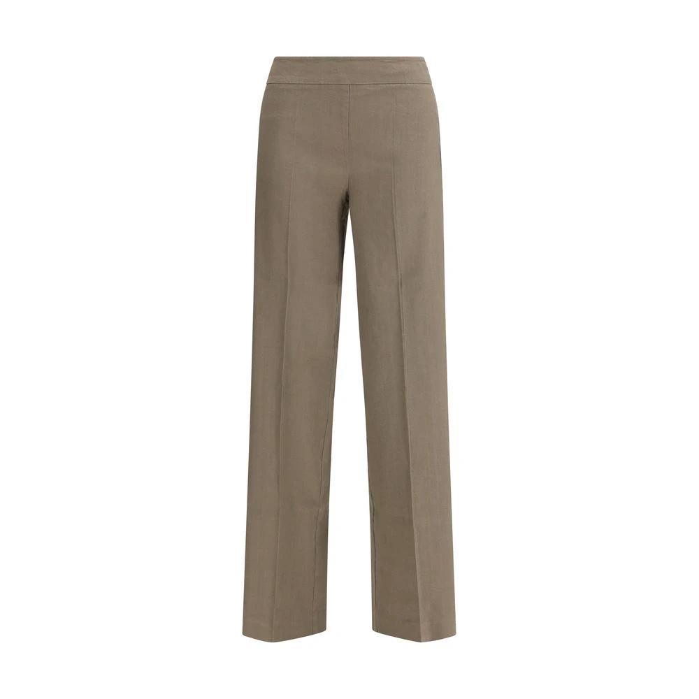 Avenue Montaigne Sample Sale Avenue Montaigne Beige Linen Casual Pants - | Designer outlet