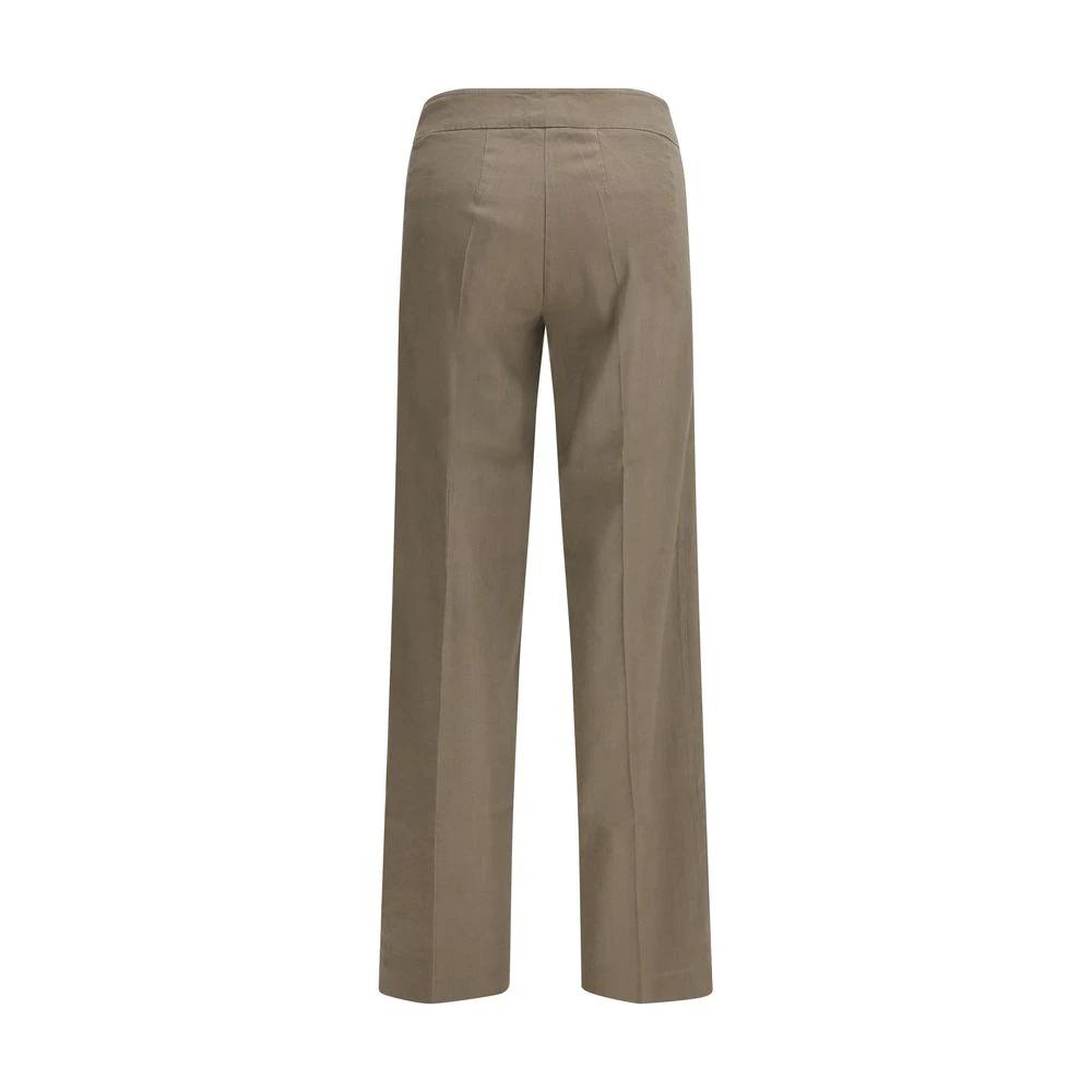 Avenue Montaigne Sample Sale Avenue Montaigne Beige Linen Casual Pants - | Designer outlet