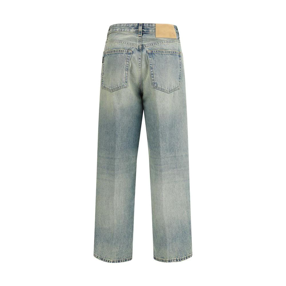 Haikure Sample Sale Haikure Blue Cotton Straight-Leg Jeans - | Designer outlet
