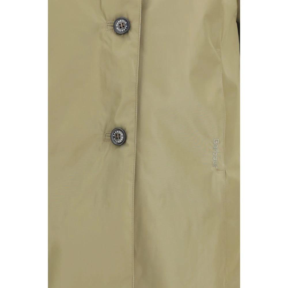 Barbour Bicolor Polyester Trench Coat