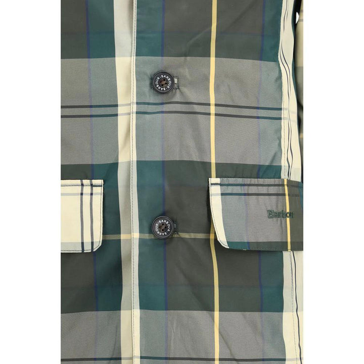 Barbour Bicolor Polyester Trench Coat