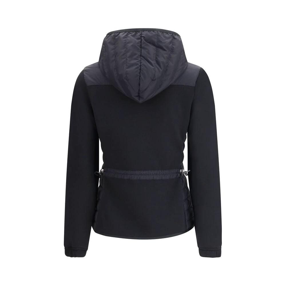 Moncler Grenoble Black Polyamide Full-Length Jacket