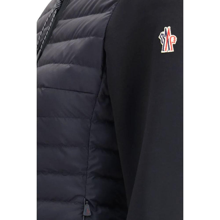 Moncler Grenoble Black Polyamide Full-Length Jacket