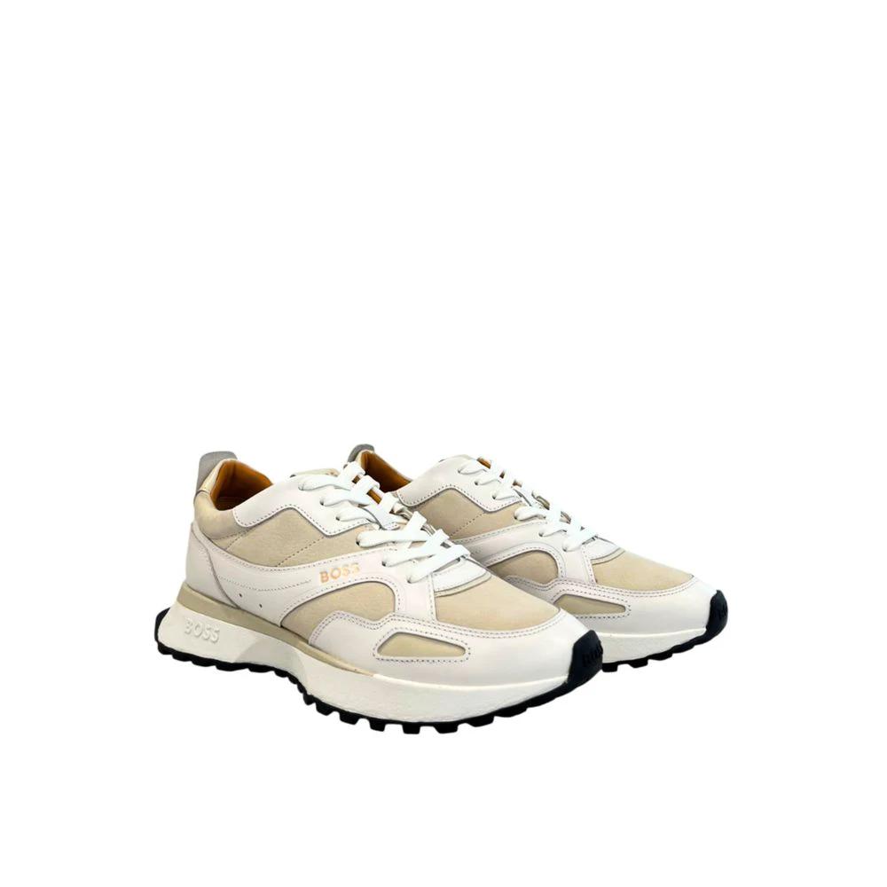 Hugo Boss Sample Sale Hugo Boss White Leather Men Sneaker - | Designer outlet