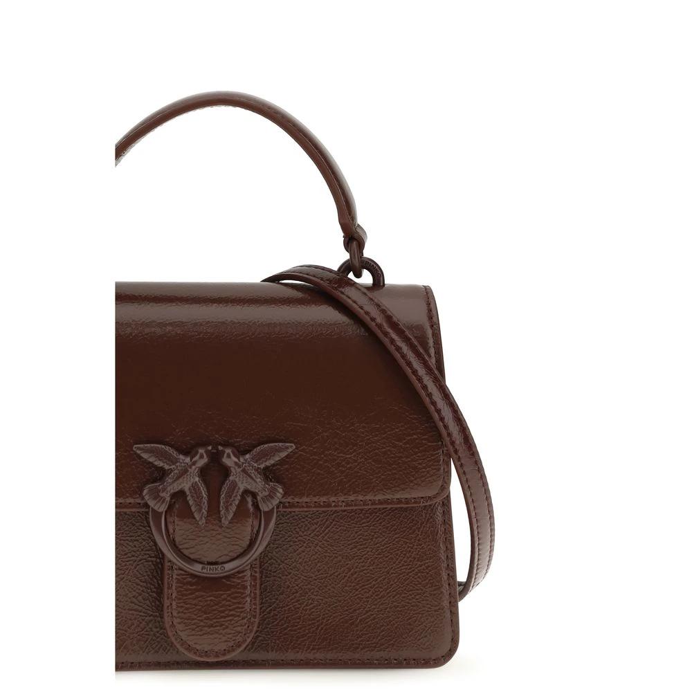 PINKO Sample Sale PINKO Brown Goatskin Handbag - | Designer outlet