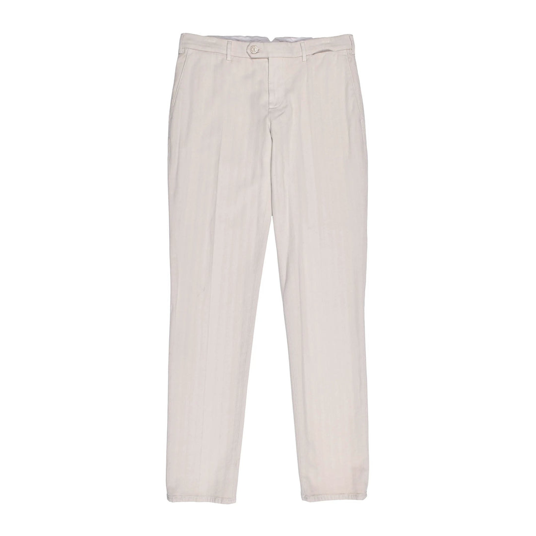 Brunello Cucinelli Sample Sale Brunello Cucinelli Beige Cotton Casual Pants - | Designer outlet