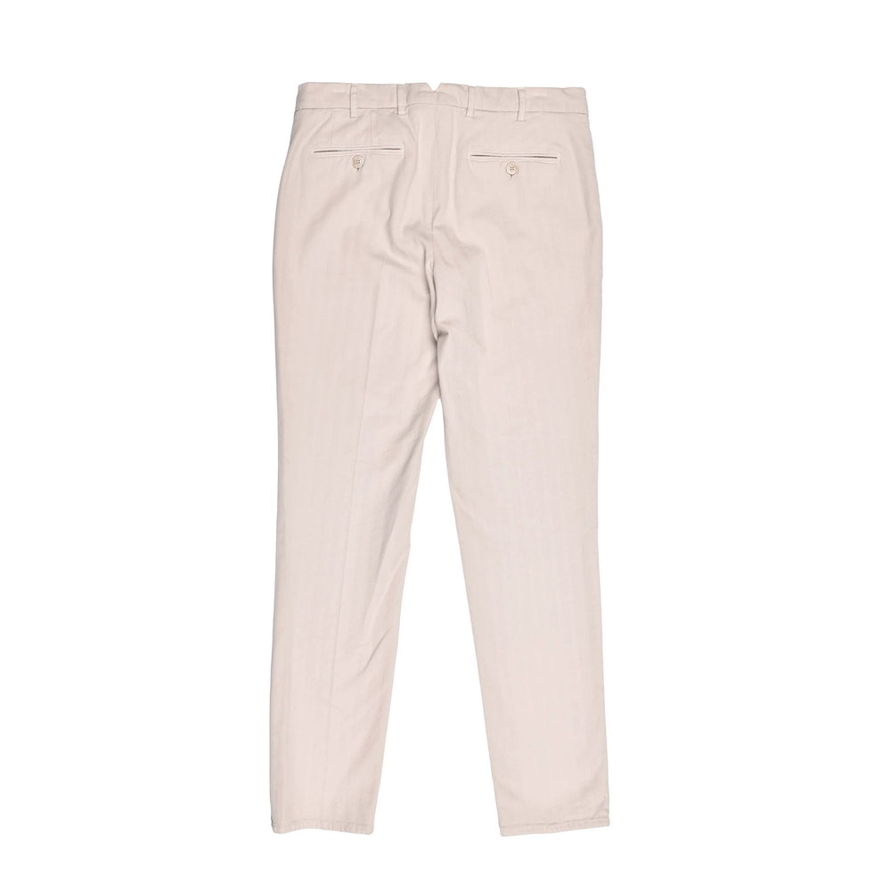 Brunello Cucinelli Sample Sale Brunello Cucinelli Beige Cotton Casual Pants - | Designer outlet