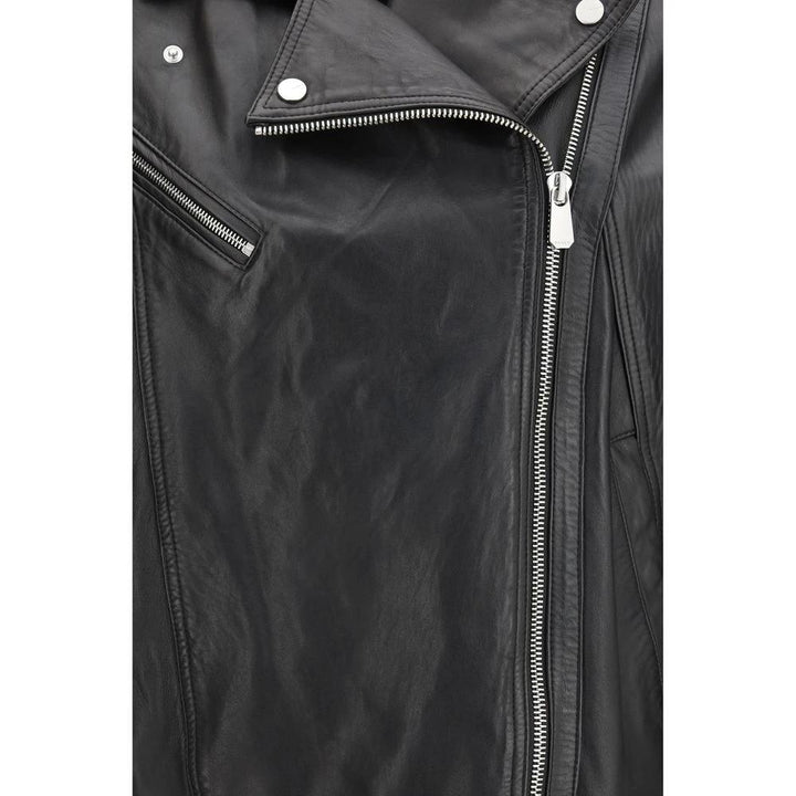 PINKO Sample Sale PINKO Black Leather Jacket - | Designer outlet