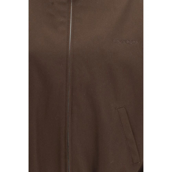 Courrèges Sample Sale Courrèges Brown Polyester Bomber - | Designer outlet