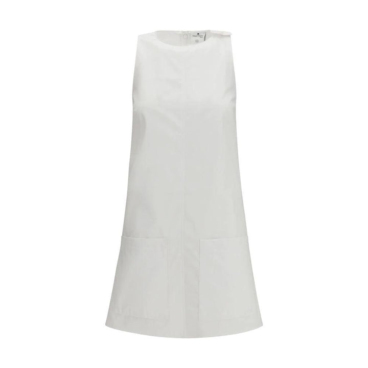 Courrèges Sample Sale Courrèges White Cotton Casual Dress - | Designer outlet